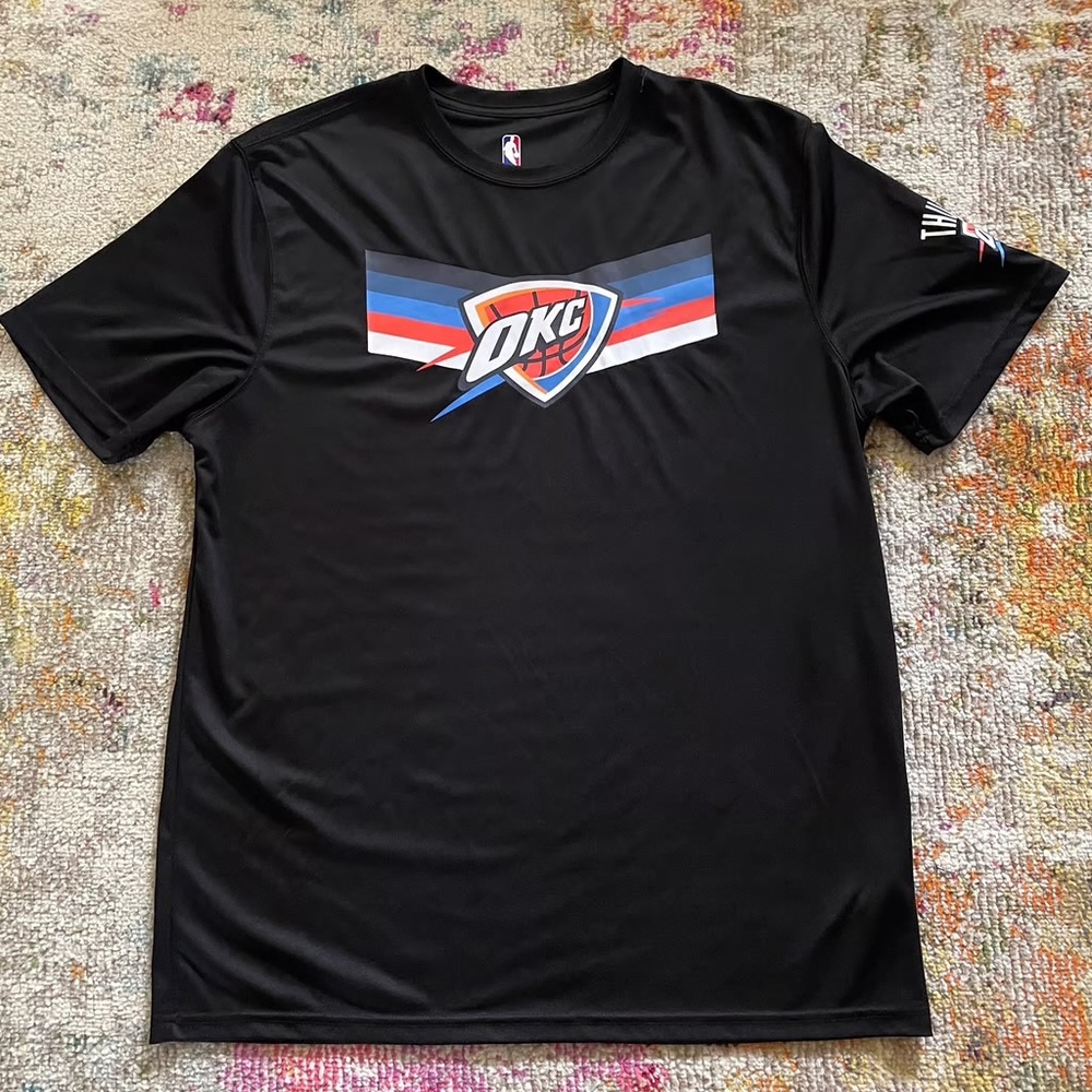 OKC Thunder Logo T-shirt XL